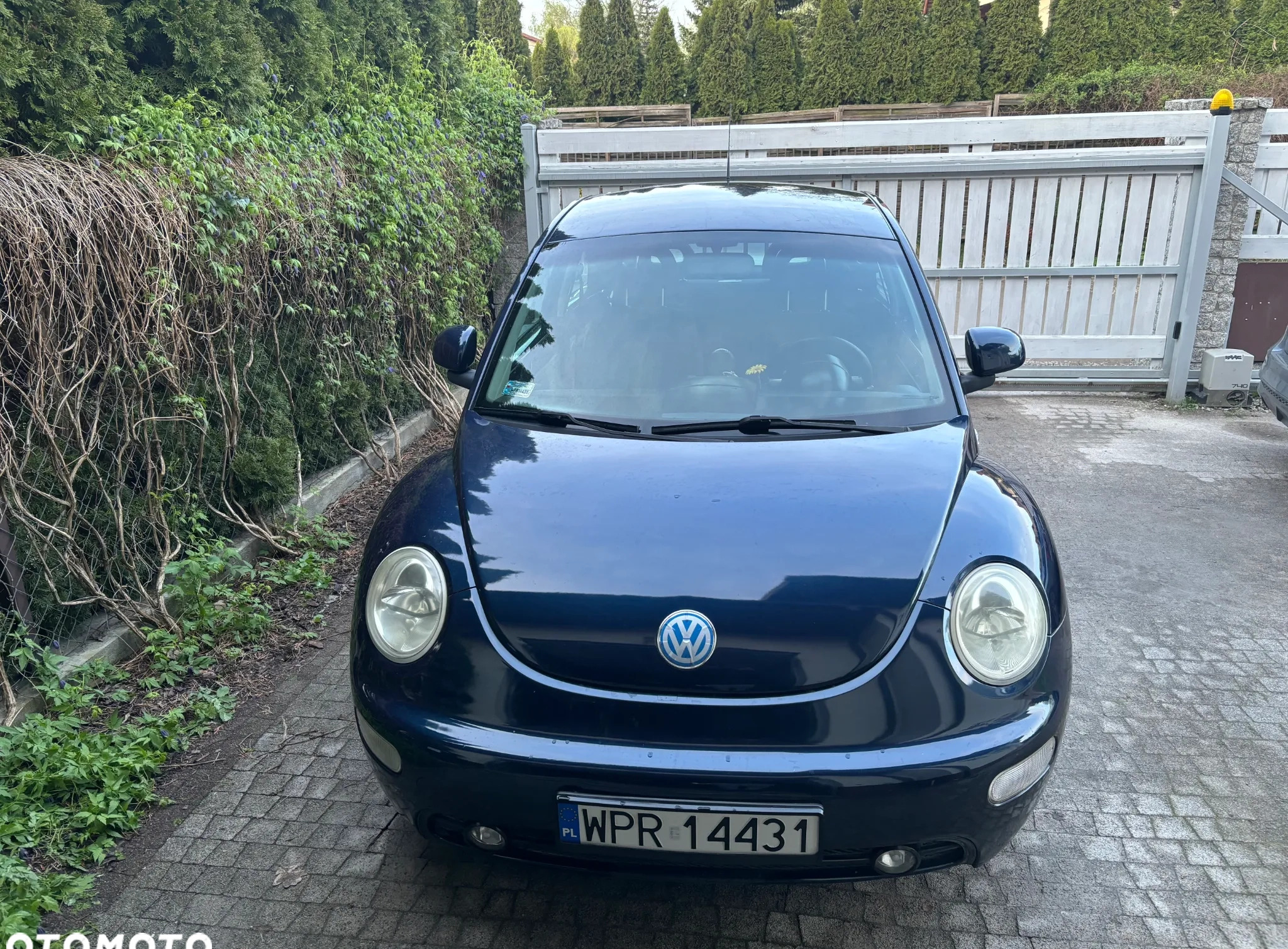 Volkswagen New Beetle cena 7200 przebieg: 181700, rok produkcji 1999 z Brwinów małe 67